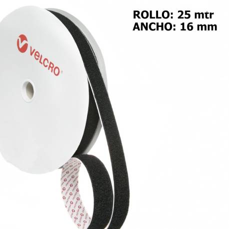 Metro LOOP marca VELCRO PS14 16mm NEGRO 330