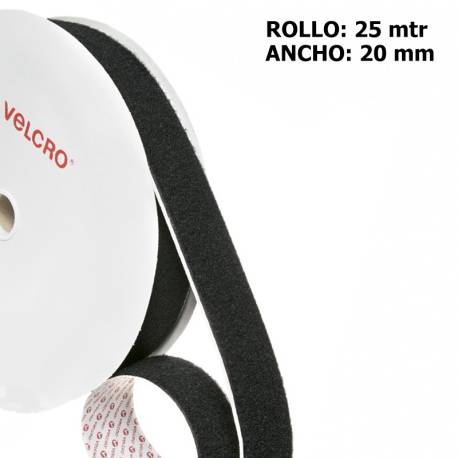 Metro LOOP marca VELCRO PS14 20mm NEGRO 330