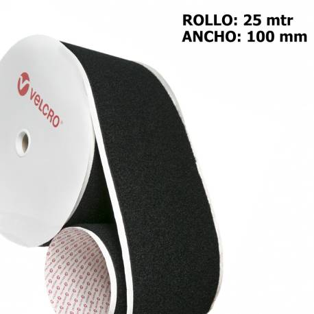 Metro LOOP marca VELCRO  PS14 100mm NEGRO 330