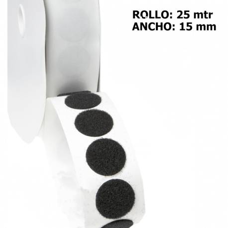 VELCOIN® LOOP PS14 15mm NEGRO 330...