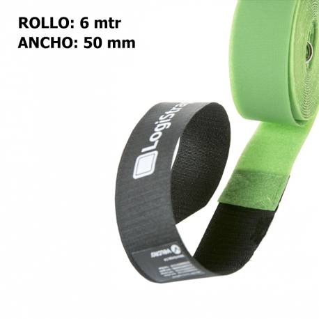 Rollo LOGISTRAP® 50x6000mm Negro-Verde