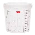 VASO DE MEZCLA PINTURA 3M 1550ML PN50404
