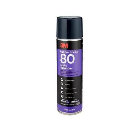 3M™Adhesivo en spray para caucho y vinilo 80 500ml