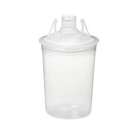 3M PPS Kit de tapas y vasos, mini, 170 ml, 200 µ