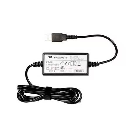 3M™ PELTOR™ Cable cargador USB FR09