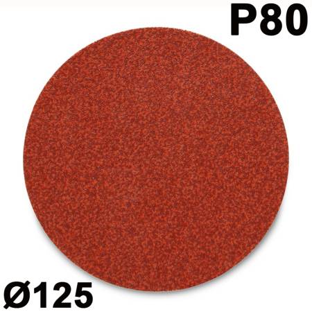 3M CubitronII  Disco Papel 950U P80 SA. 125 mm