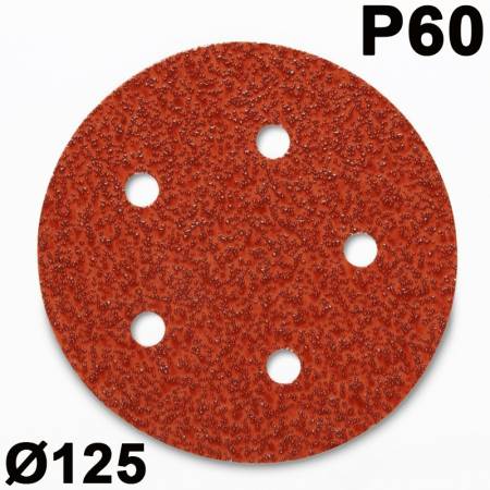 3M CubitronII  Disco Papel 950U P60 5A. 125 mm