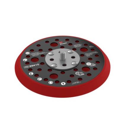 Plato 3M Xtract Hookit 127 mm Rojo PN89410