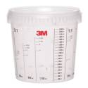 VASO DE MEZCLA PINTURA 3M 870ML