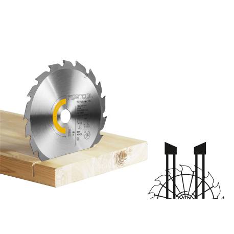Hoja de sierra WOOD STANDARD HW 160x1,6x20 W18