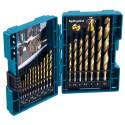 Juego de brocas para metal de 19 piezas Makita D-67527