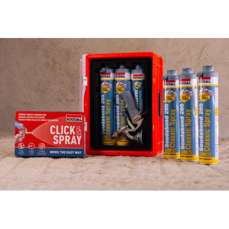 Kit cola de contacto pulverizable...