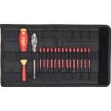 Destornillador con portabits SoftFinish® electric slimVario