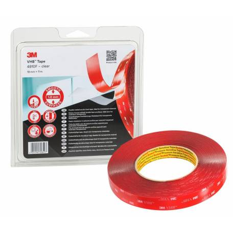 Rollo cinta WHB 4910F 12mm x 33m 1mm