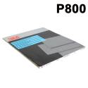 Hoja papel lija 734 3M Wetordry P800 227 mm x 280 mm