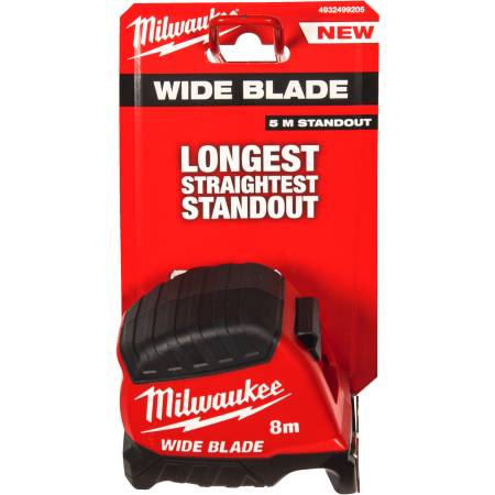 Flexómetro Wide Blade 8m x 35mm 2