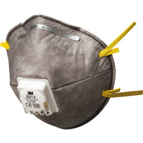 3M Mascarilla particulas espec FFP1 valvula 9914