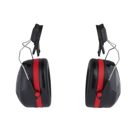 3M PELTOR OptimeIII BK-RED en casco H540P3E-413-SV