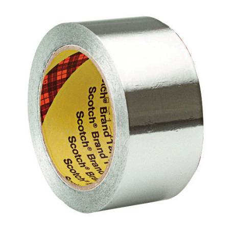 3M Cinta Aluminio 1436 Plata 50mmx50m