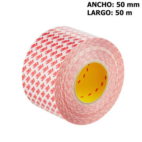 3M Cinta Doble Cara GPT-020 Incolor 50mmx50m 0.2