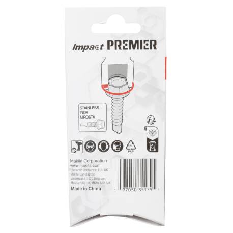LLAVE VASO ANILLA IMPACT PREMIER 10X50