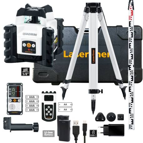 Laser rotativoQuadrum Compact 210S Set 165cm