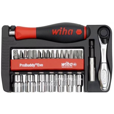 Juego bits y llave de vaso ProBuddy® Evo 40uds