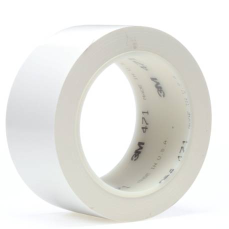 3M Cinta Vinilo 471F, Blanco, 50 mm x...