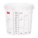 VASO DE MEZCLA PINTURA 3M 1550ML PN50404