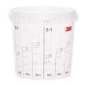 VASO DE MEZCLA PINTURA 3M 1550ML PN50404
