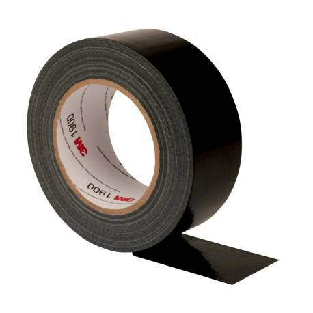 3M Cinta Americana 1900 Negro 50 x50 m
