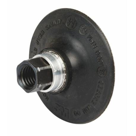 3M Roloc Soporte de Goma Negro 75mm M14
