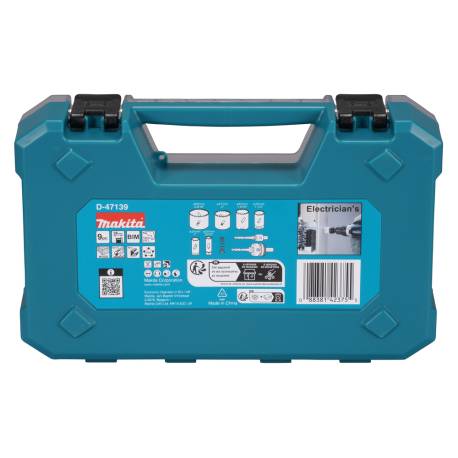 Estuche de brocas Makita D-47139