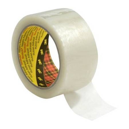 3M Scotch Cinta embalaje 371 WHT 48mmx132m 2