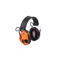 3M PELTOR SportTac Orejeras 26 dB cazoletas naranjas/verdes diadema flexible MT16H210F 478 GN