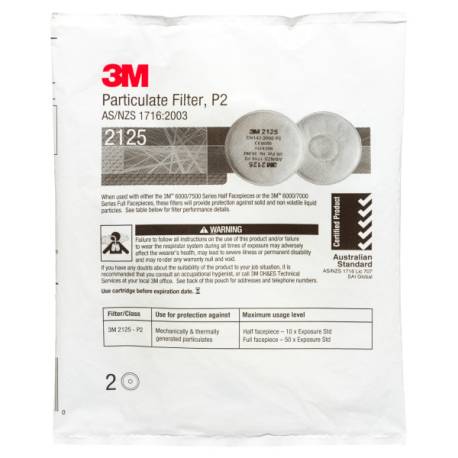 Filtro 3M Serie 2000 modelo 2125 P2 R
