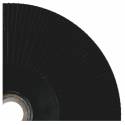 3M Plato HP estriado, 125 mm, Negro, PN09584