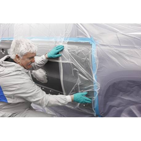 CINTA ENMASCARAR CON PLASTICO 3M 600X25