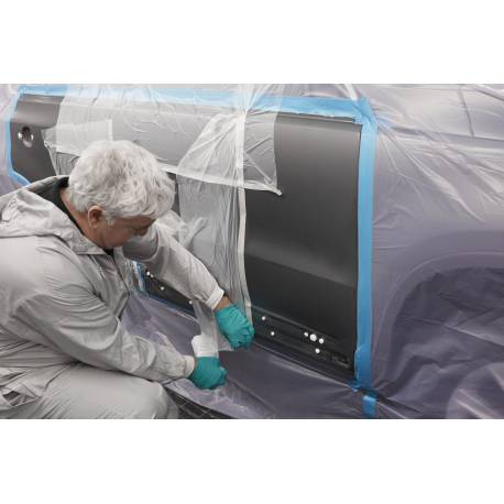 CINTA ENMASCARAR CON PLASTICO 3M 600X25