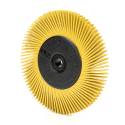 3M™ Scotch-Brite™ Cepillo Radial Bristle BB-ZB, 152 mm x 13 mm x 25 mm, P80, Amarillo, Tipo A, Con Adaptador