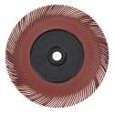 3M™ Scotch-Brite™ Cepillo Radial Bristle BB-ZB, 152 mm x 13 mm x 25 mm, P80, Amarillo, Tipo A, Con Adaptador