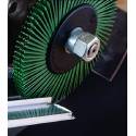 3M™ Scotch-Brite™ Cepillo Radial Bristle BB-ZB, 152 mm x 13 mm x 25 mm, P80, Amarillo, Tipo A, Con Adaptador
