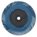 3M™ Scotch-Brite™ Cepillo Radial Bristle BB-ZB, 152 mm x 13 mm x 25 mm, P80, Amarillo, Tipo A, Con Adaptador