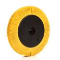 3M™ Scotch-Brite™ Cepillo Radial Bristle BB-ZB, 152 mm x 11 mm x 25 mm, P80, Amarillo, Tipo C, Con Adaptador