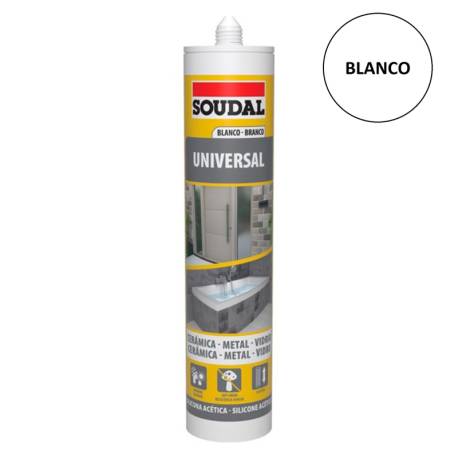 Cartucho 290 ml. SILICONE U blanco