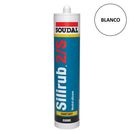 Cartucho 300 ml. SILIRUB 2S Blanco 2