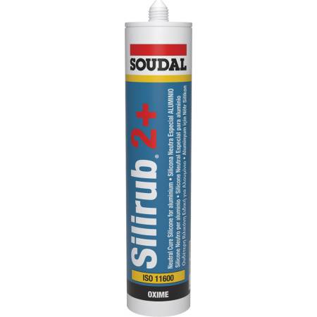 Cartucho 300 ml. SILIRUB 2+ Inox
