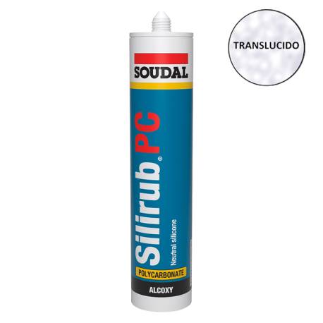 Cartucho 300 ml. SILIRUB PC Translucido