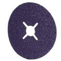 3M™ Cubitron™ 3 1182C Disco de fibra, 36+, 115 mm x 22 mm, Ranurado