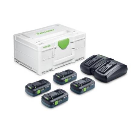 Set de energía SYS 18V 4xTBX4/TCL6DUO